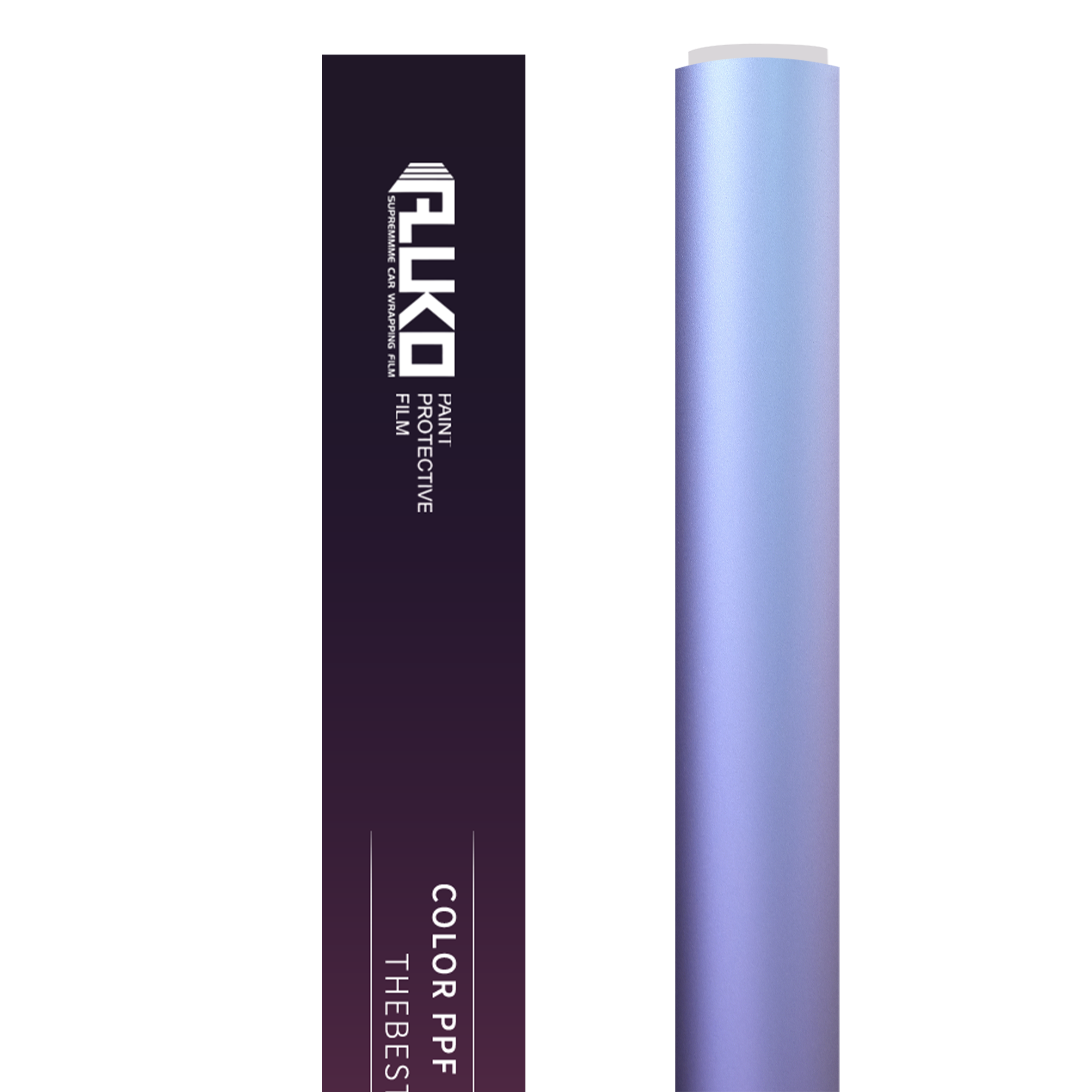 TPU Matte Purple Mist Silver Colored PPF Paint Protection Film