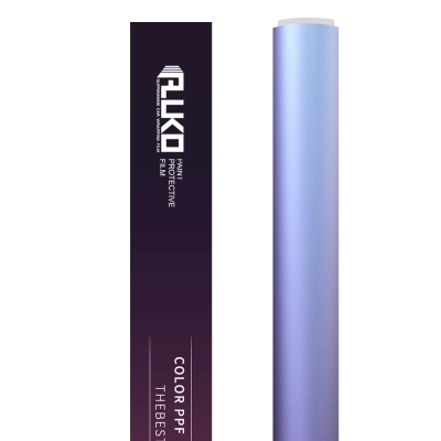 TPU Matte Purple Mist Silver Colored PPF Paint Protection Film 02