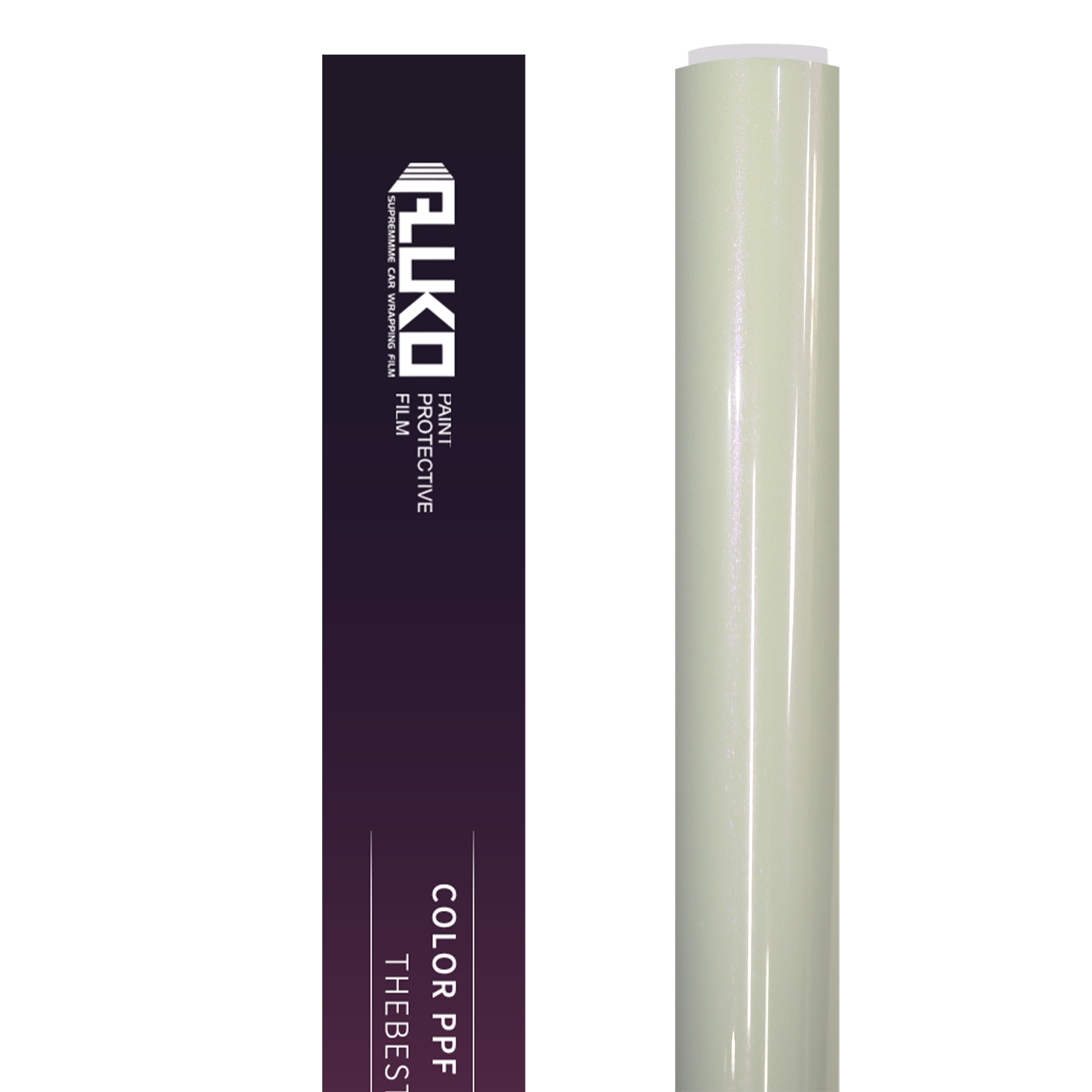 TPU Transparent Purple Diamond Colored PPF Paint Protection Film