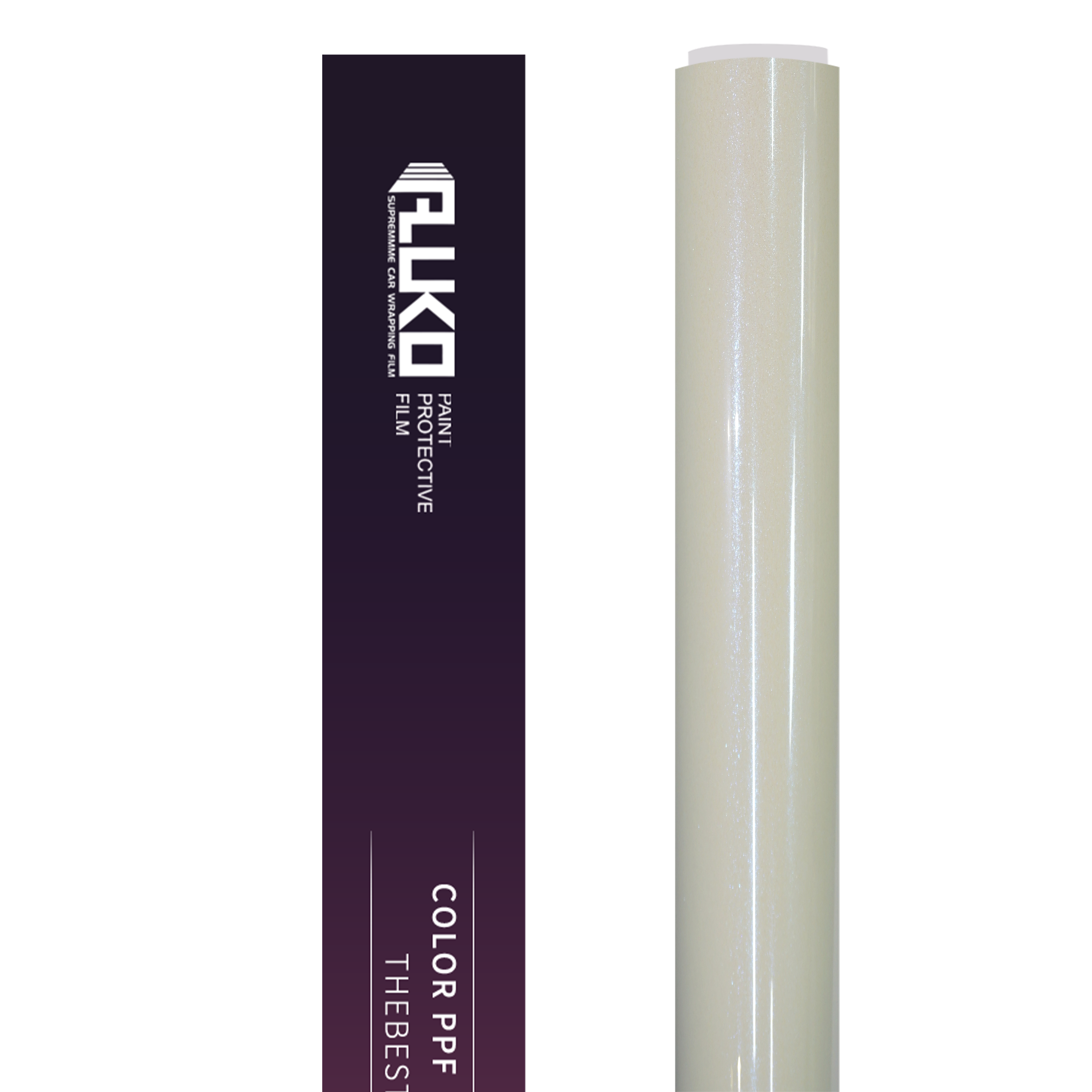 TPU Gloss Color Shift Diamond Blue White Colored PPF Paint Protection Film