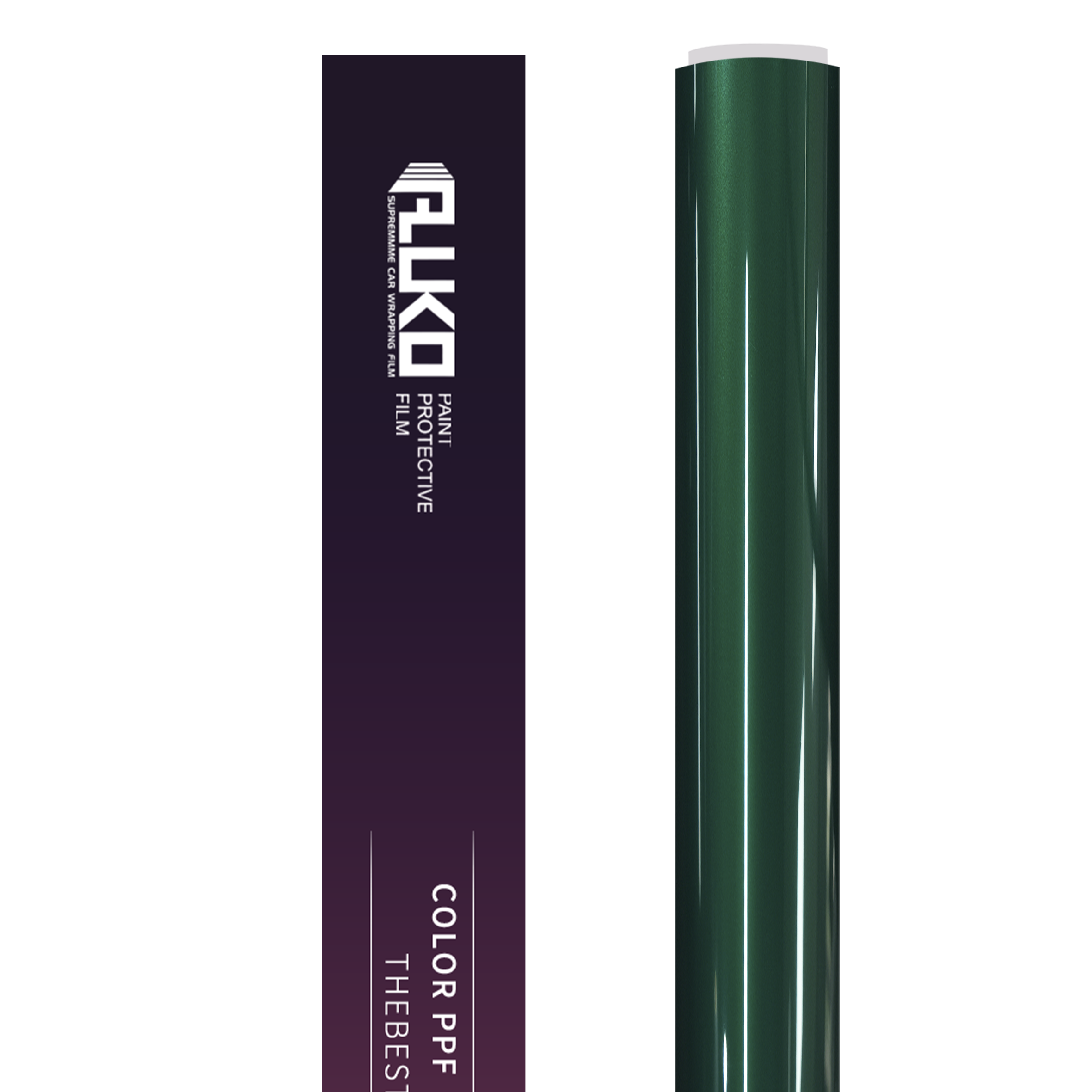 TPU Gloss Metallic Agate Green Colored PPF Paint Protection Film