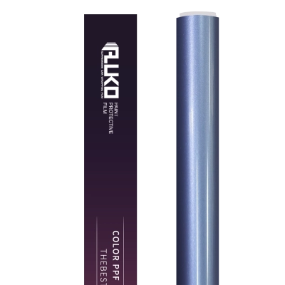 TPU Gloss Metallic Mist Blue Colored PPF Paint Protection Film 02