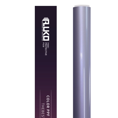 TPU Gloss Metallic Periwinkle Purple Colored PPF Paint Protection Film 02