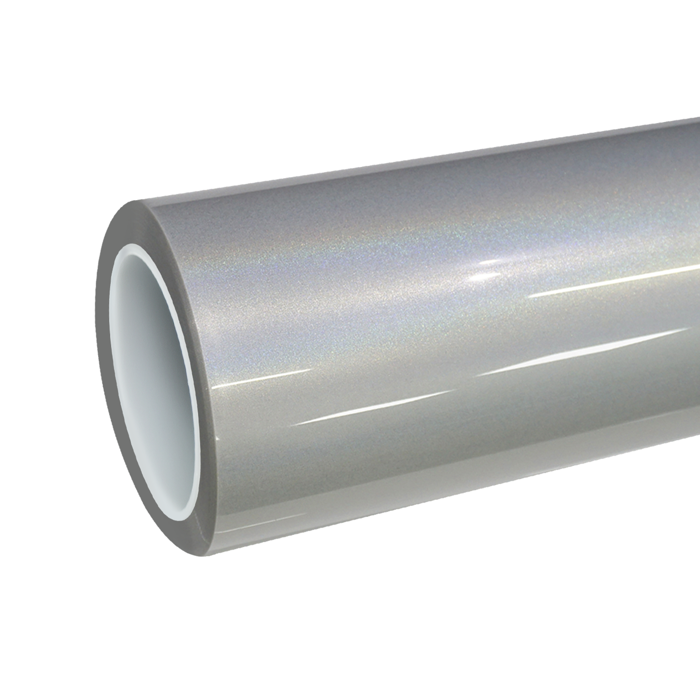 TPU Gloss Metallic Rainbow Laser White Colored PPF Paint Protection Film