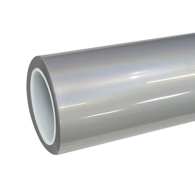 TPU Gloss Metallic Rainbow Laser White Colored PPF Paint Protection Film 01