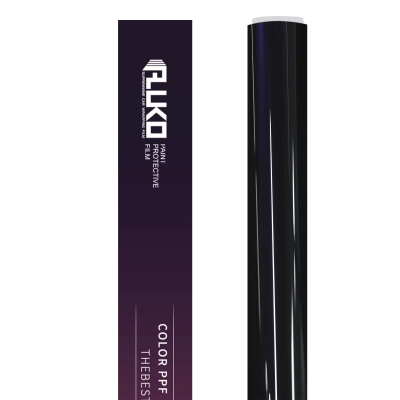 TPU Gloss Metallic Super Purple Colored PPF Paint Protection Film 02