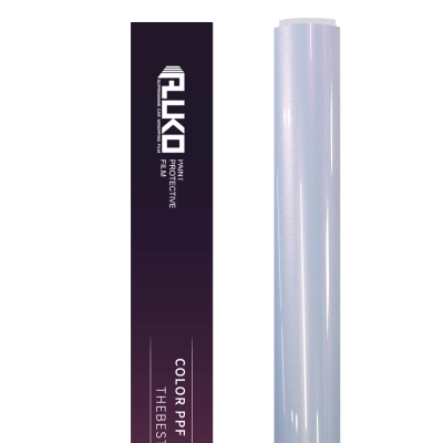 TPU Gloss Starry Pink Gold Colored PPF Paint Protection Film 02