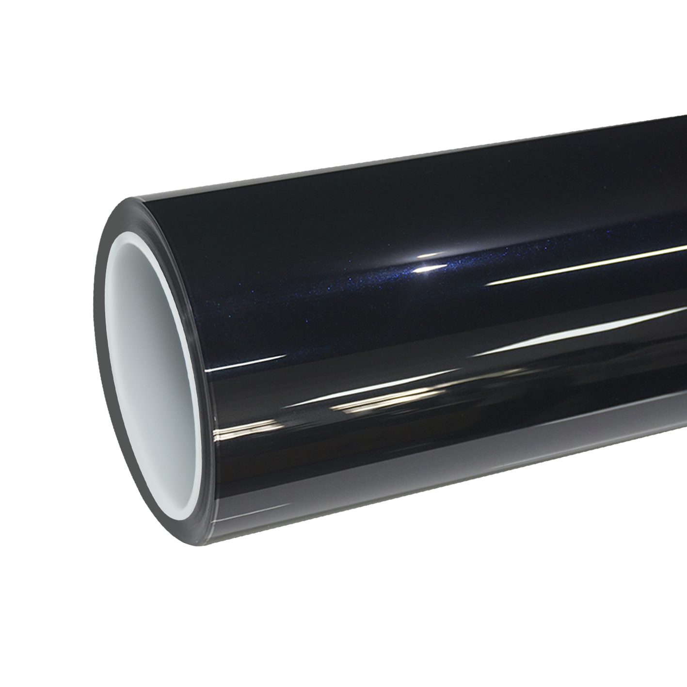TPU Glossy Metallic Glitter Black Blue Colored PPF Paint Protection Film