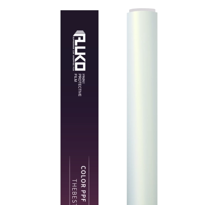 TPU Matte Metallic Chameleon Gold White Colored PPF Car Paint Protection Film 02