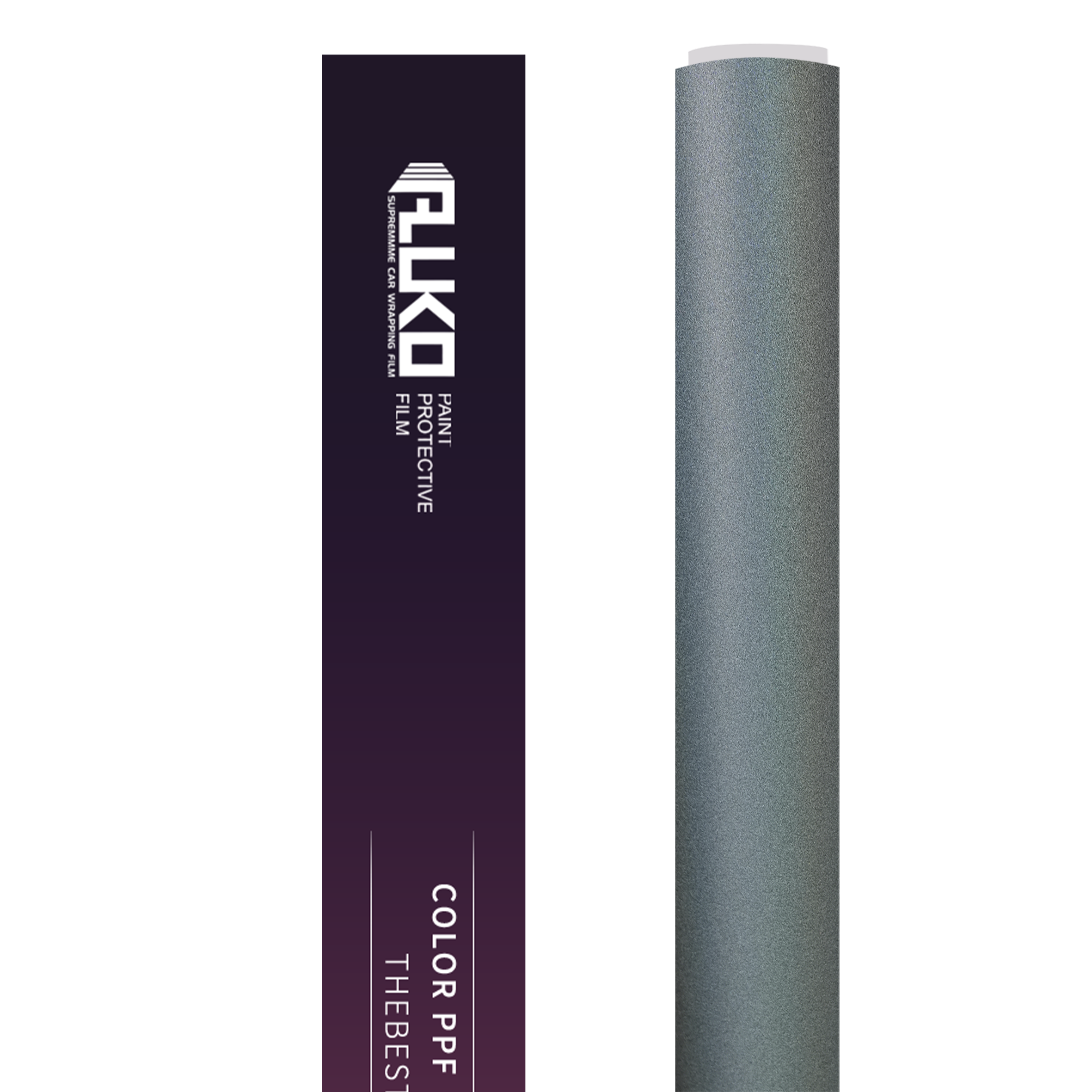 TPU Matte Rainbow Laser Light Grey Colored PPF Car Paint Protection Film