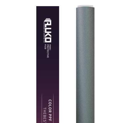TPU Matte Rainbow Laser Light Grey Colored PPF Car Paint Protection Film 02
