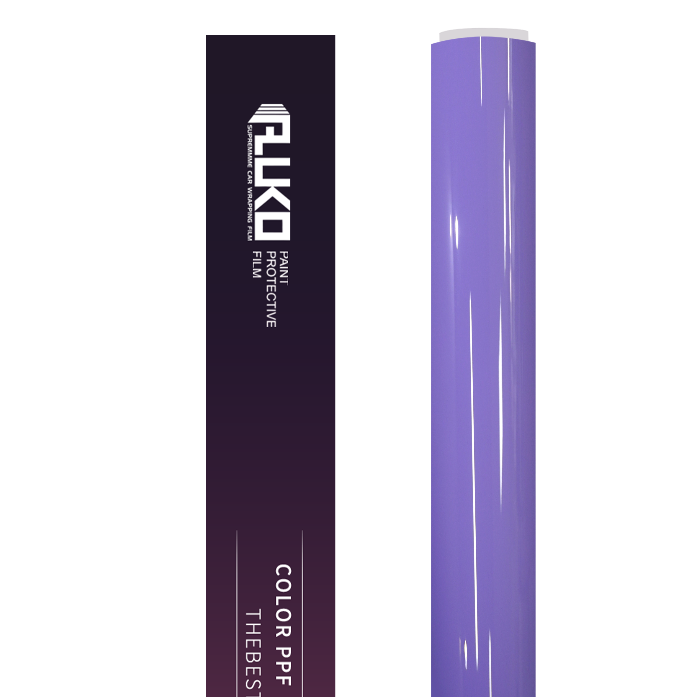TPU Ultra Gloss Lavender Purple Color PPF Paint Protection Film 