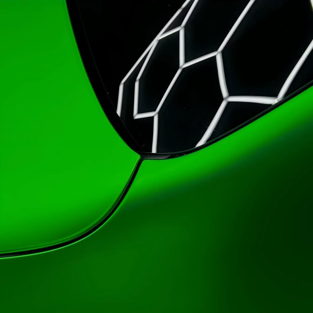 Matte Chrome Green Car Vinyl Wrap 