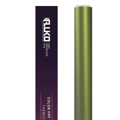 TPU Matte Metallic Green Tea Colored PPF Paint Protection Film 02