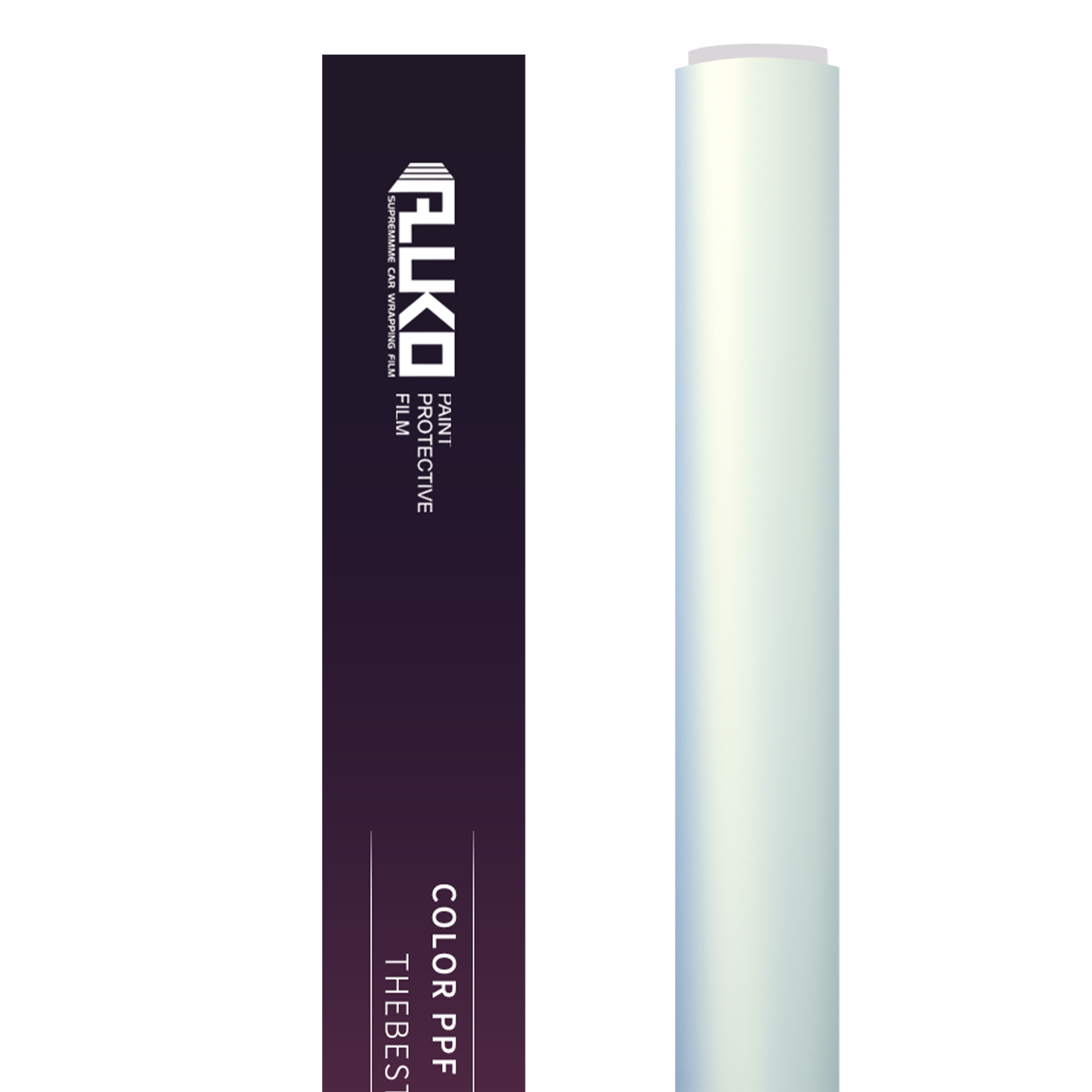 TPU Matte Chameleon Gold Blue Colored PPF Paint Protection Film