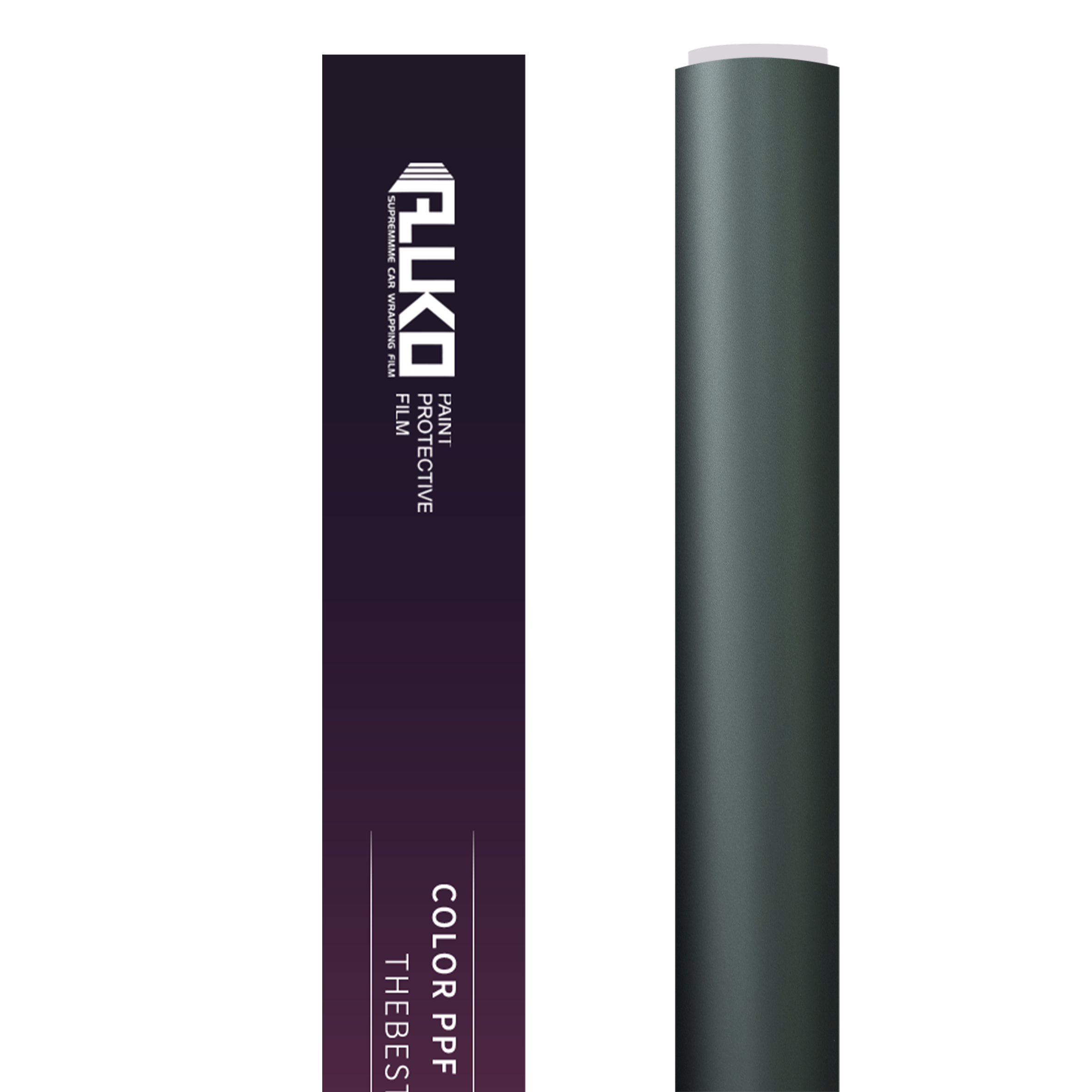 TPU Matte Metallic Satin Mystical Green Colored PPF Paint Protection Film