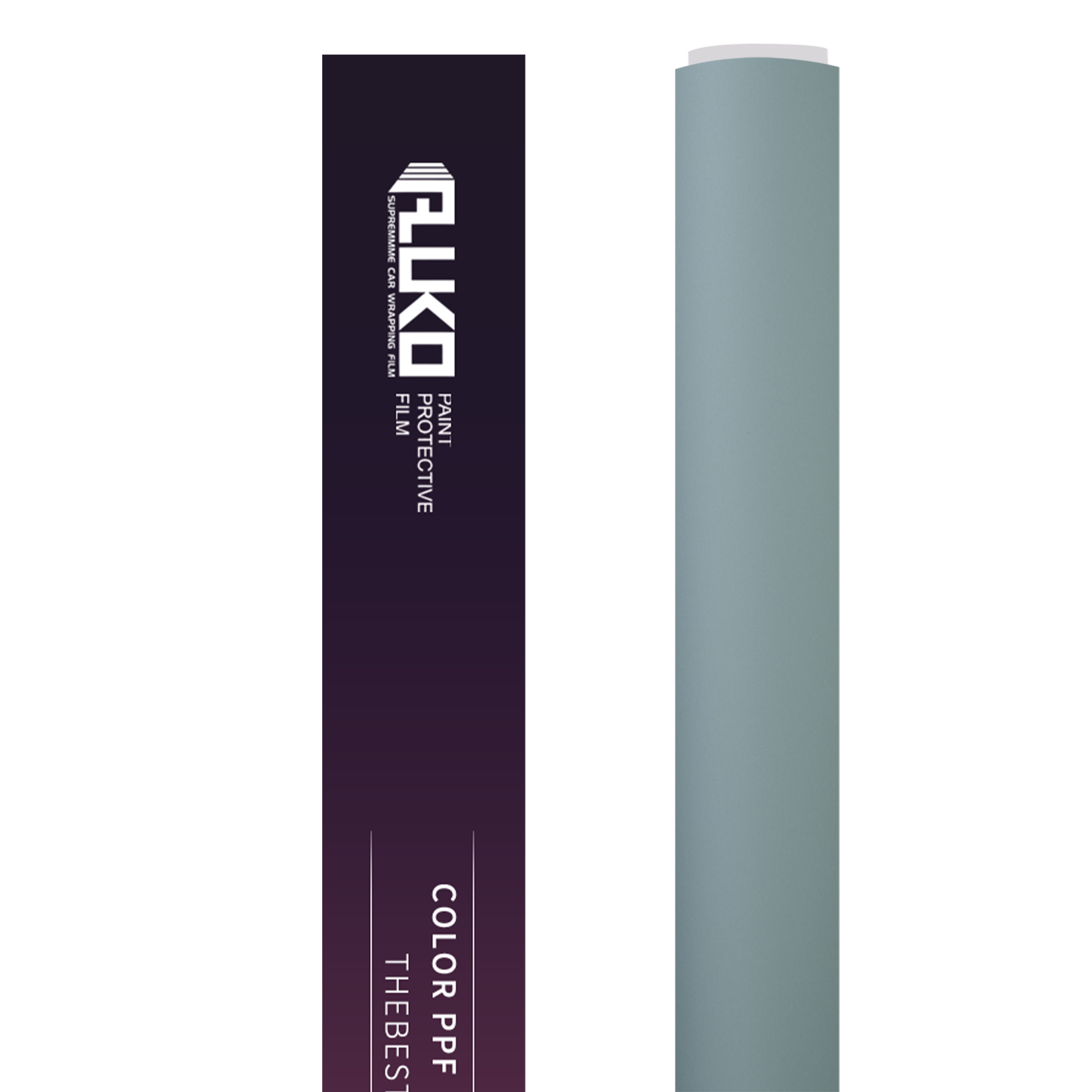 TPU Ultimate Flat Battleship Grey Colored PPF Paint Protection Film