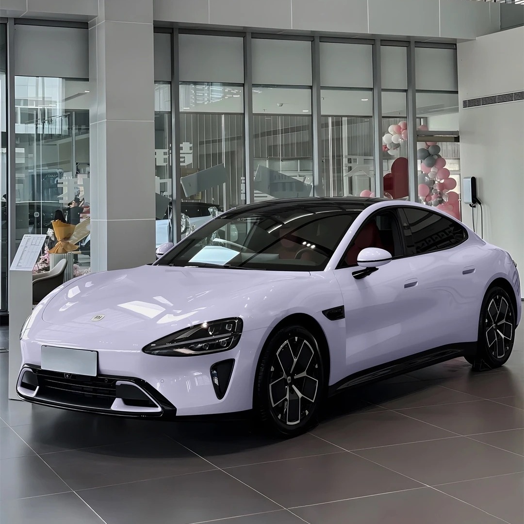 Gloss Crystal Misty Purple Car Vinyl Wrap PET