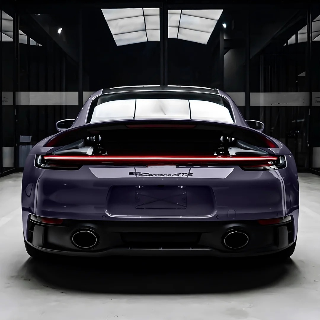 Gloss Crystal Orchid Purple Car Vinyl Wrap PET