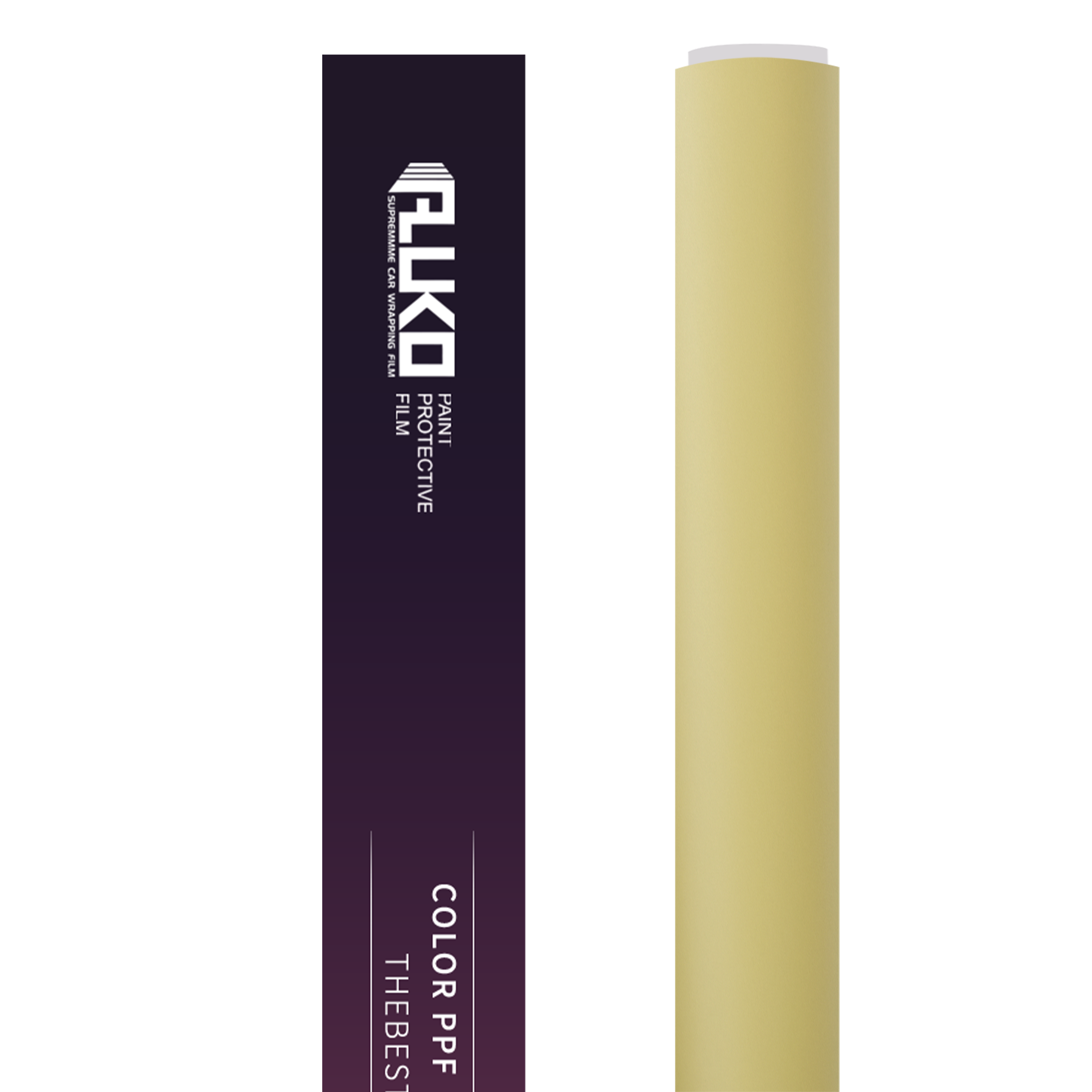 TPU Matte Grayish Brown Colored PPF Paint Protection Film