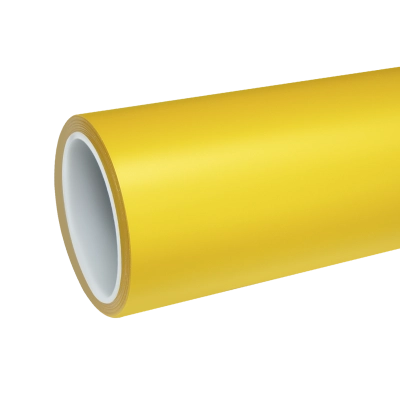 TPU Satin Racing Yellow Colored PPF Paint Protection Film 01