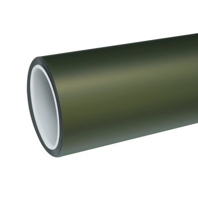 TPU Ultimate Flat Liquid Military Green Colored PPF Paint Protection Film 01