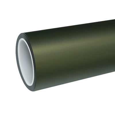 TPU Ultimate Flat Military Green Colored PPF Paint Protection Film 01