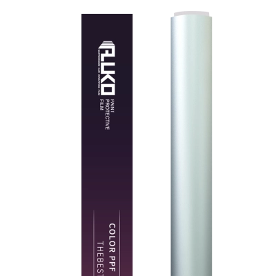 TPU Matte Metallic Titanium Silver Colored PPF Paint Protection Film 02