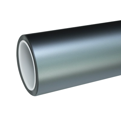 TPU Satin Grey Blue Colored PPF Paint Protection Film 01