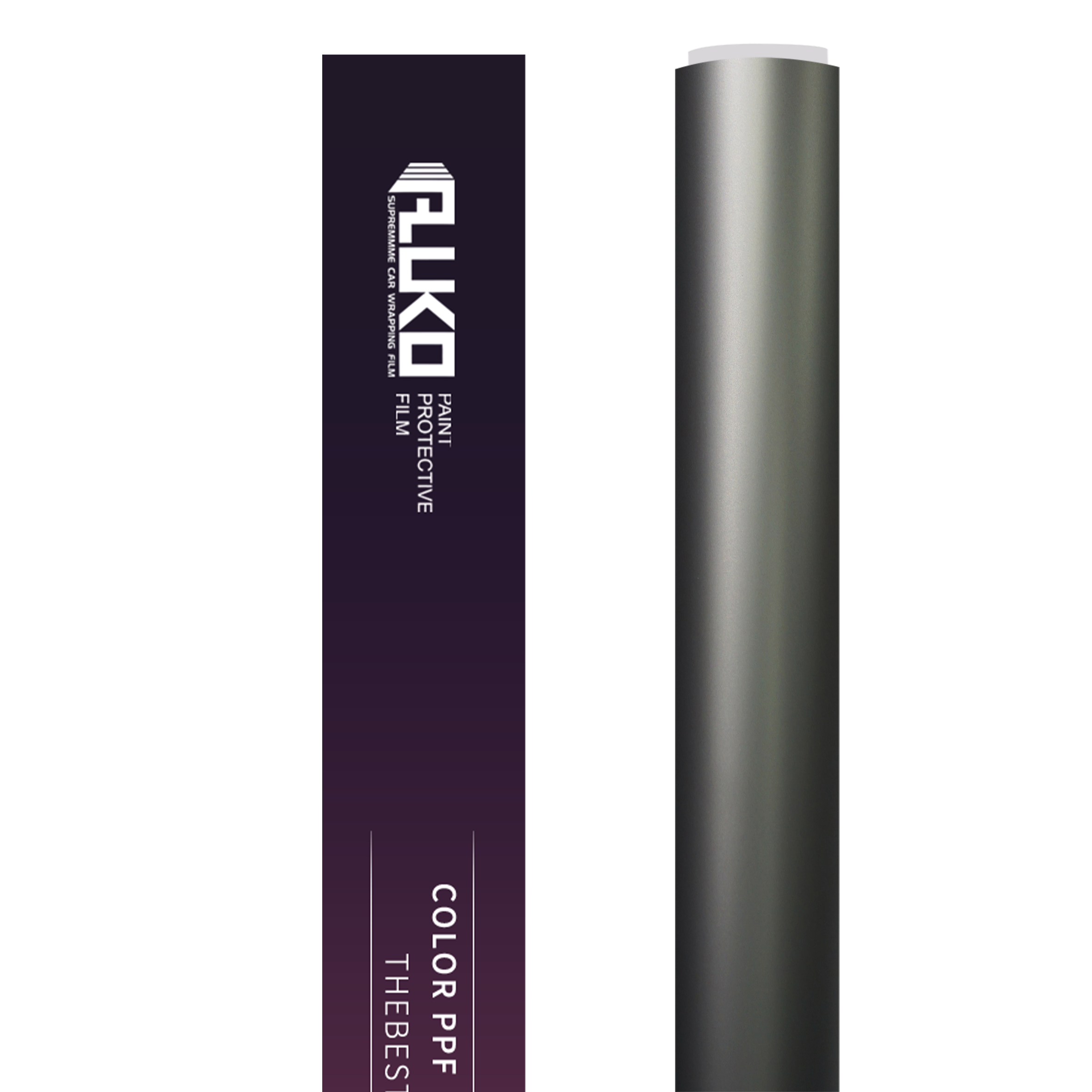 TPU Satin Liquid Metallic Silver Colored PPF Paint Protection Film