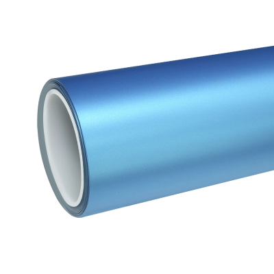TPU Satin Tunisian Blue Colored PPF Paint Protection Film 01