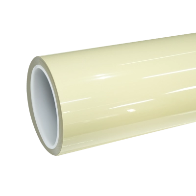 TPU Gloss Cream Yellow Colored PPF Paint Protection Film 01