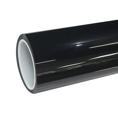 TPU Gloss Obsidian Black Colored PPF Paint Protection Film 01