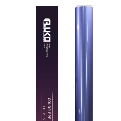 TPU Gloss Crystal Rosemary Purple Colored PPF Paint Protection Film 02