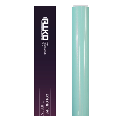 TPU Gloss Metallic Chameleon Tiffany Pink Colored PPF Paint Protection Film 02