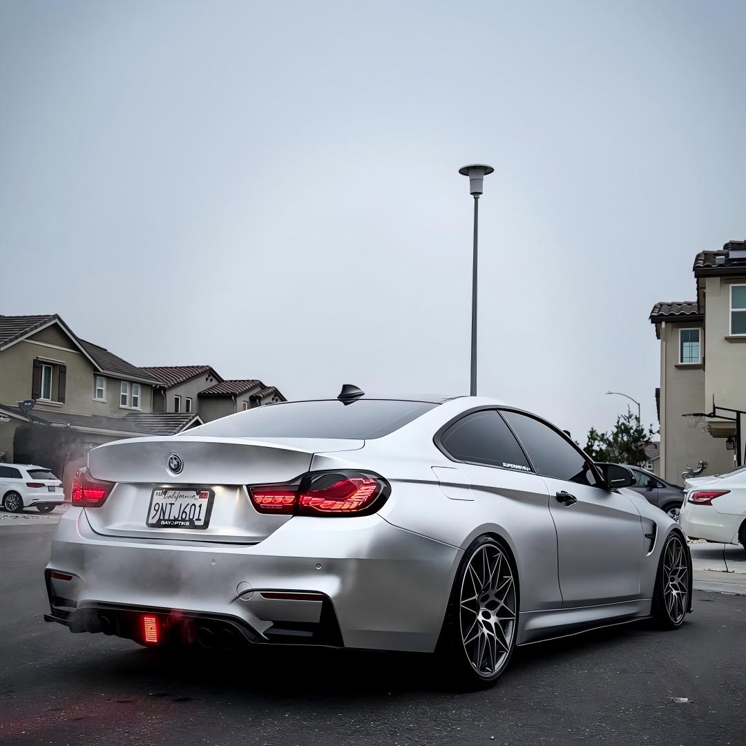 Matte Satin Chrome Silver Car Vinyl Wrap 