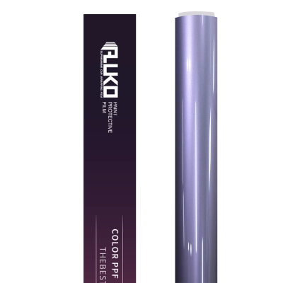 TPU Gloss Metallic Deep Violet Purple Colored PPF Paint Protection Film 02