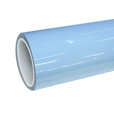 TPU Gloss Zandvoort Blue Colored PPF Paint Protection Film 01