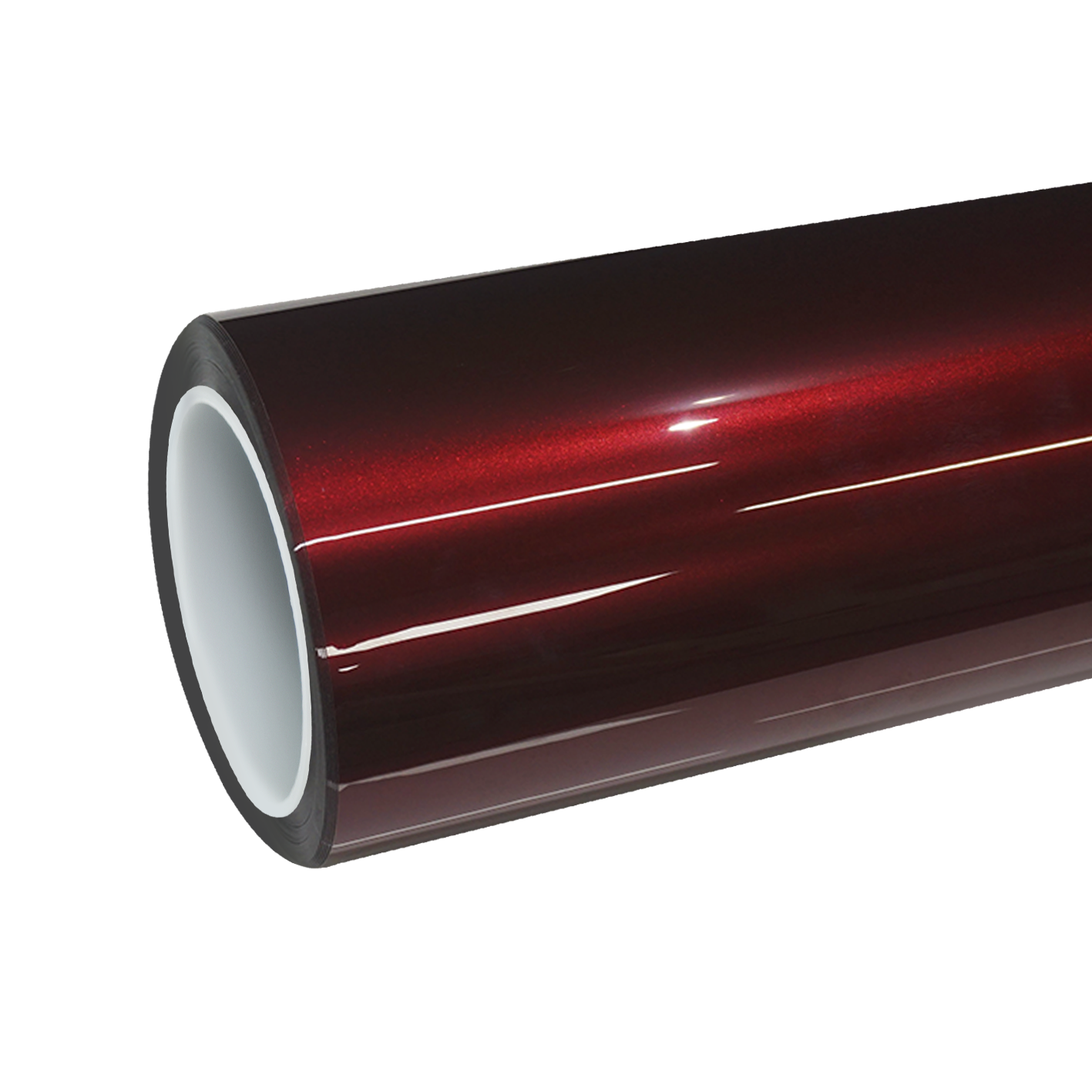 TPU Gloss Metallic Crimson Red Colored PPF Paint Protection Film