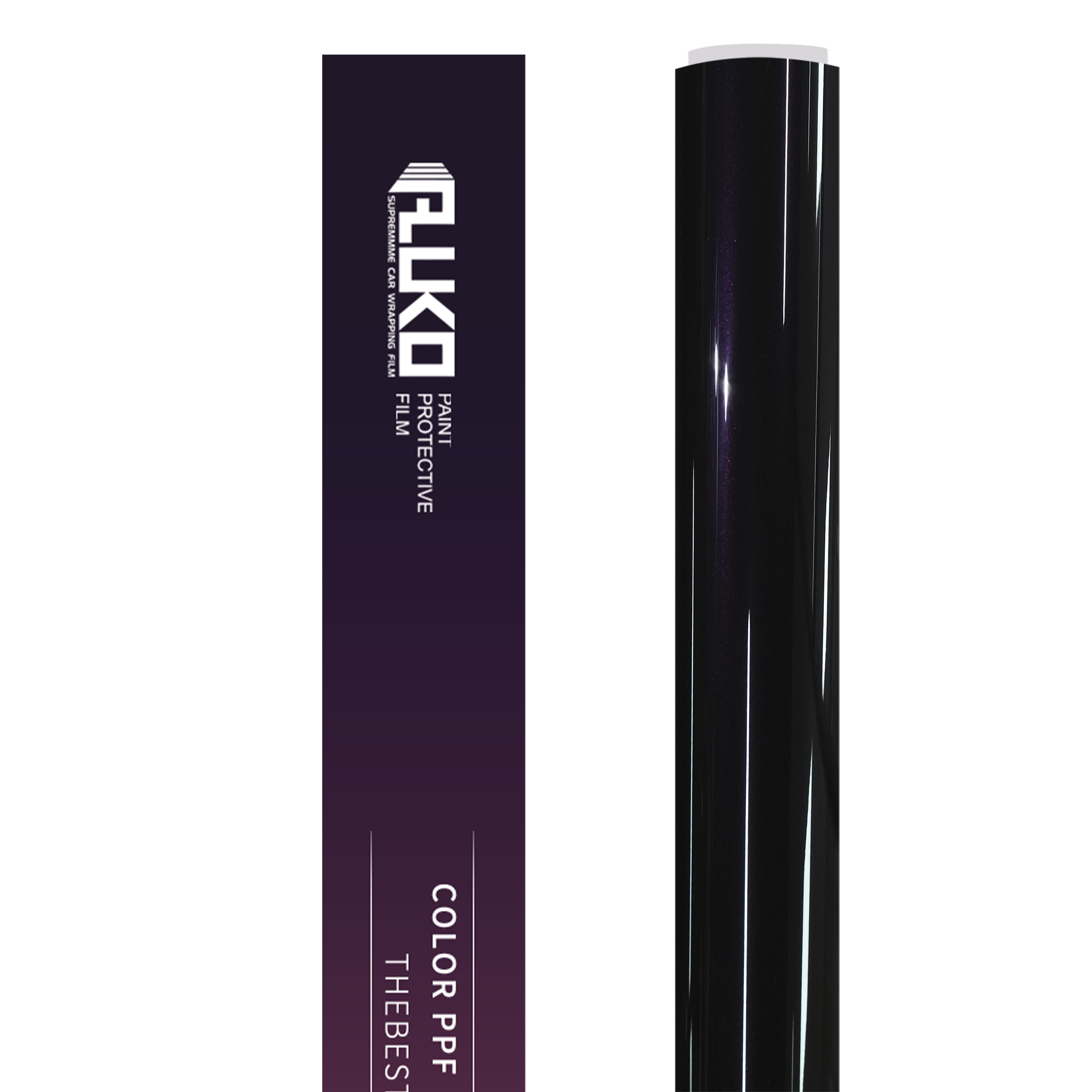 TPU Gloss Amethyst Purple Colored PPF Paint Protection Film