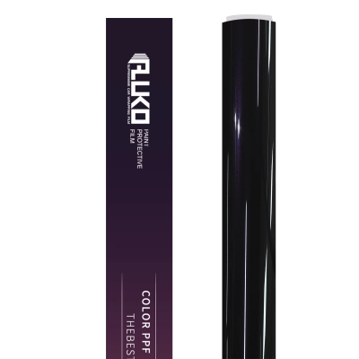 TPU Gloss Amethyst Purple Colored PPF Paint Protection Film 02