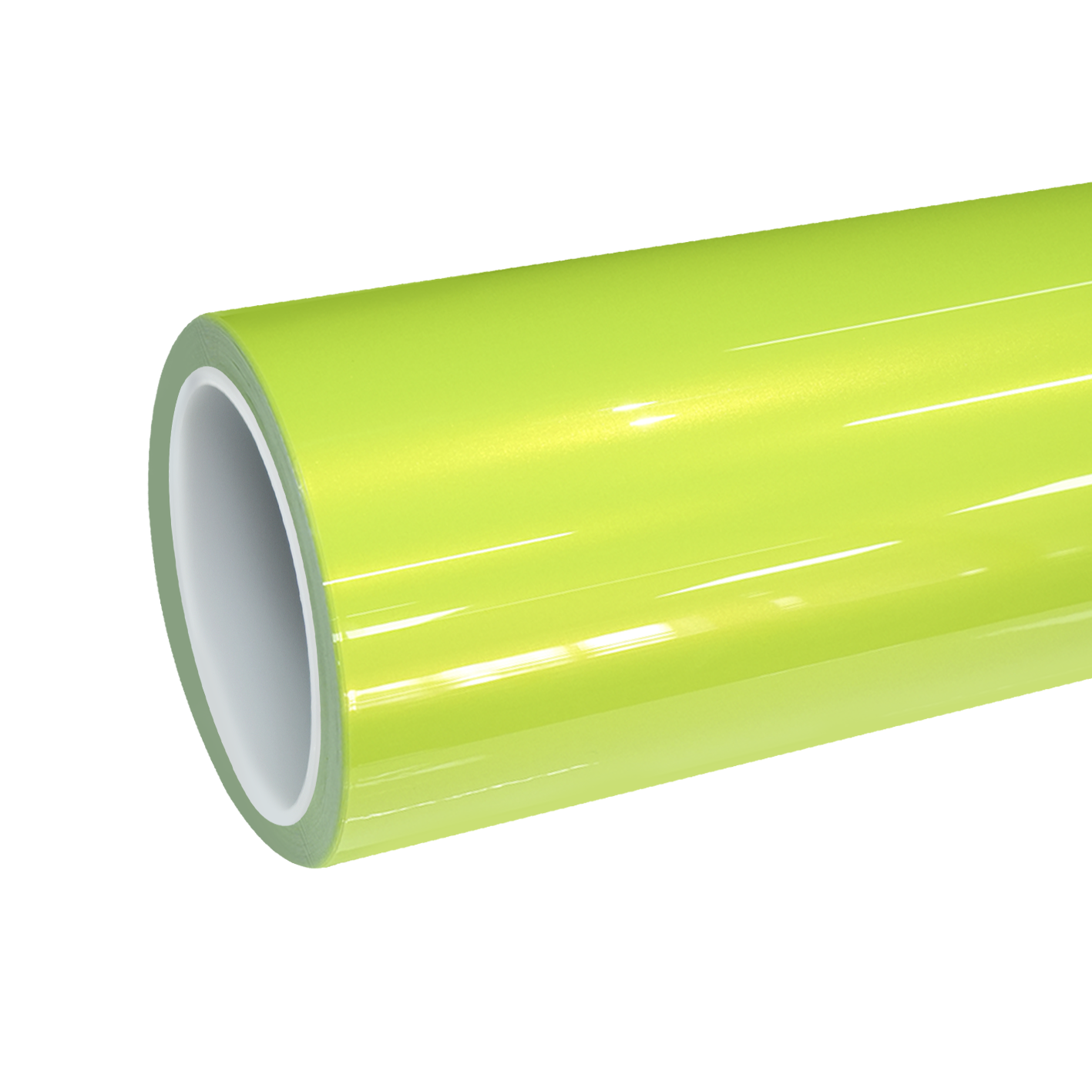 TPU Gloss Fluorescent Neon Yellow Colored PPF Paint Protection Film