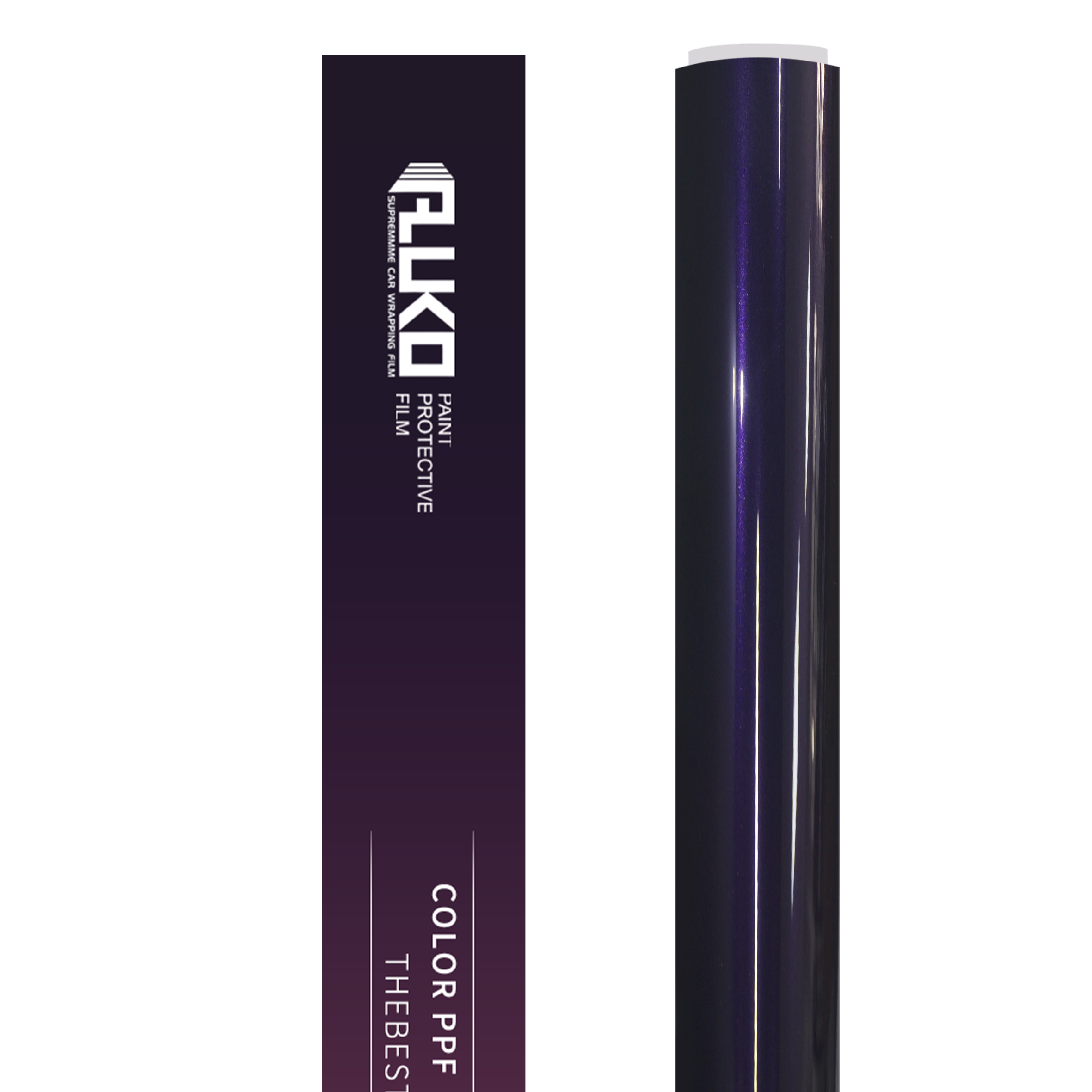 TPU Gloss Metallic Venice Purple Colored PPF Paint Protection Film