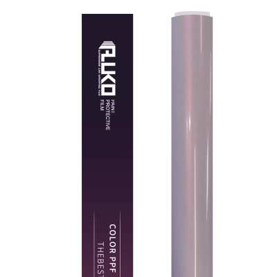TPU Gloss Metallic Chameleon Pink Colored PPF Paint Protection Film 02