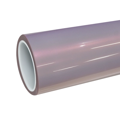 TPU Gloss Metallic Chameleon Pink Colored PPF Paint Protection Film 01