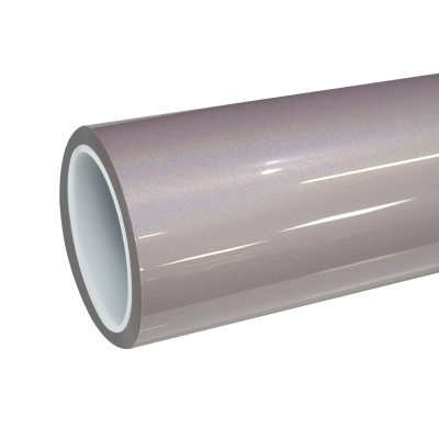 TPU Gloss Metallic Rainbow Laser Light Pink Colored PPF Paint Protection Film 01