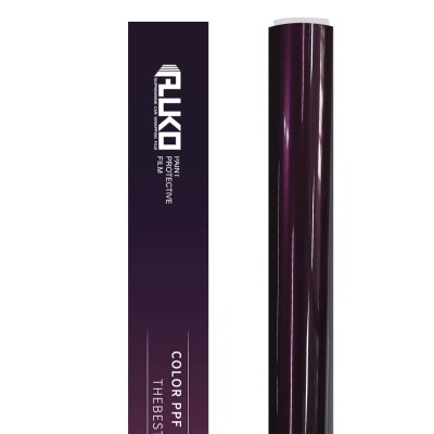 TPU Gloss Paint Amethyst Colored PPF Paint Protection Film 02
