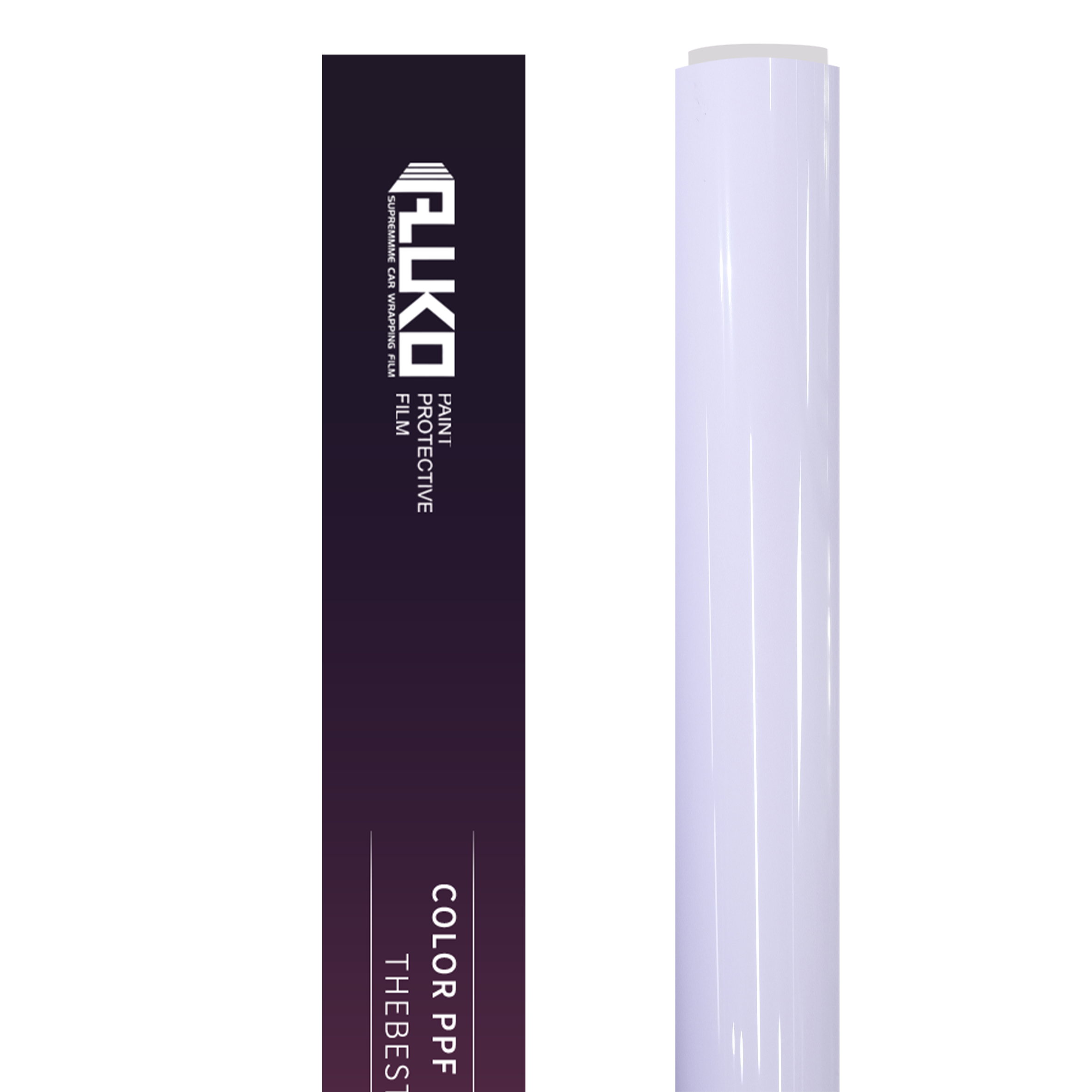 TPU Gloss Morandi Purple Colored PPF Paint Protection Film