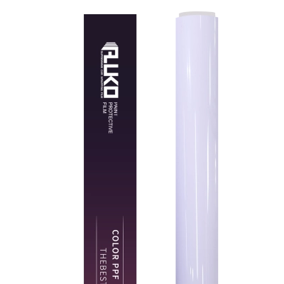 TPU Gloss Morandi Purple Colored PPF Paint Protection Film 02