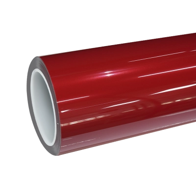 TPU Gloss Magic Flame Gold Red Colored PPF Paint Protection Film 01